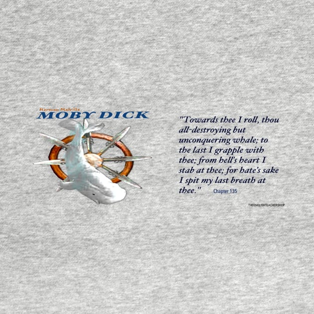 Moby Dick Image and Text by KayeDreamsART